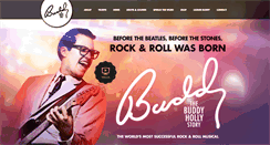 Desktop Screenshot of buddythemusical.com
